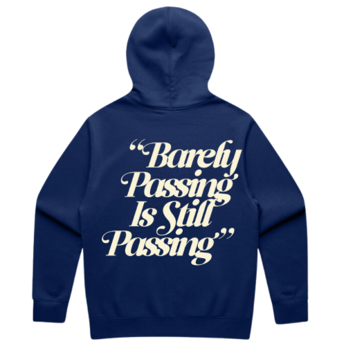 Blue & Red Collegiate Hoodie